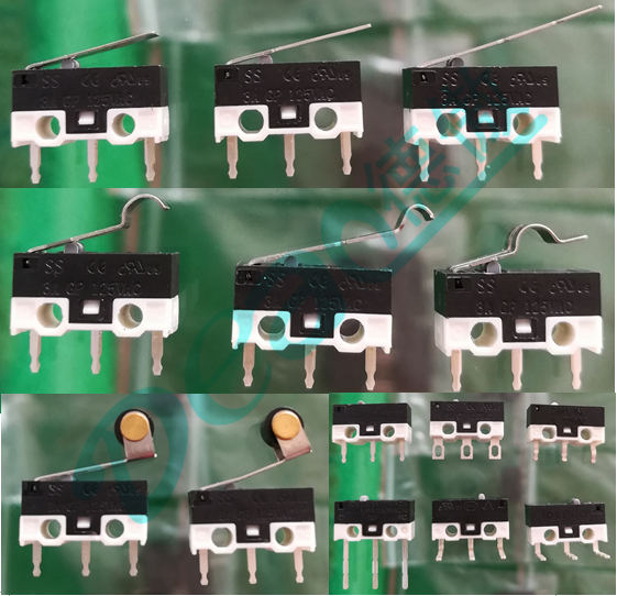 小型微動開關(guān)選型資料匯總